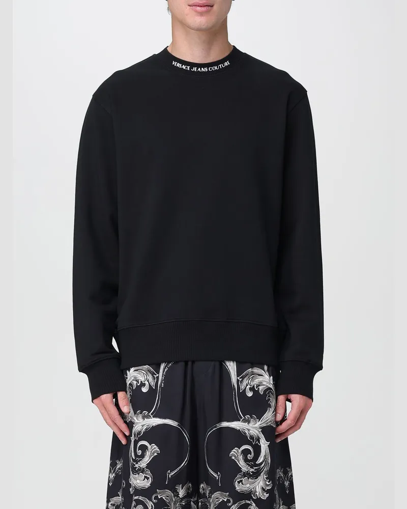 Versace Jeans Sweatshirt herren Schwarz