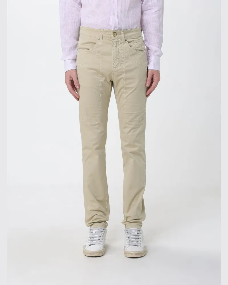 Jeckerson John Slim Fit Stretch-Baumwollhose Beige