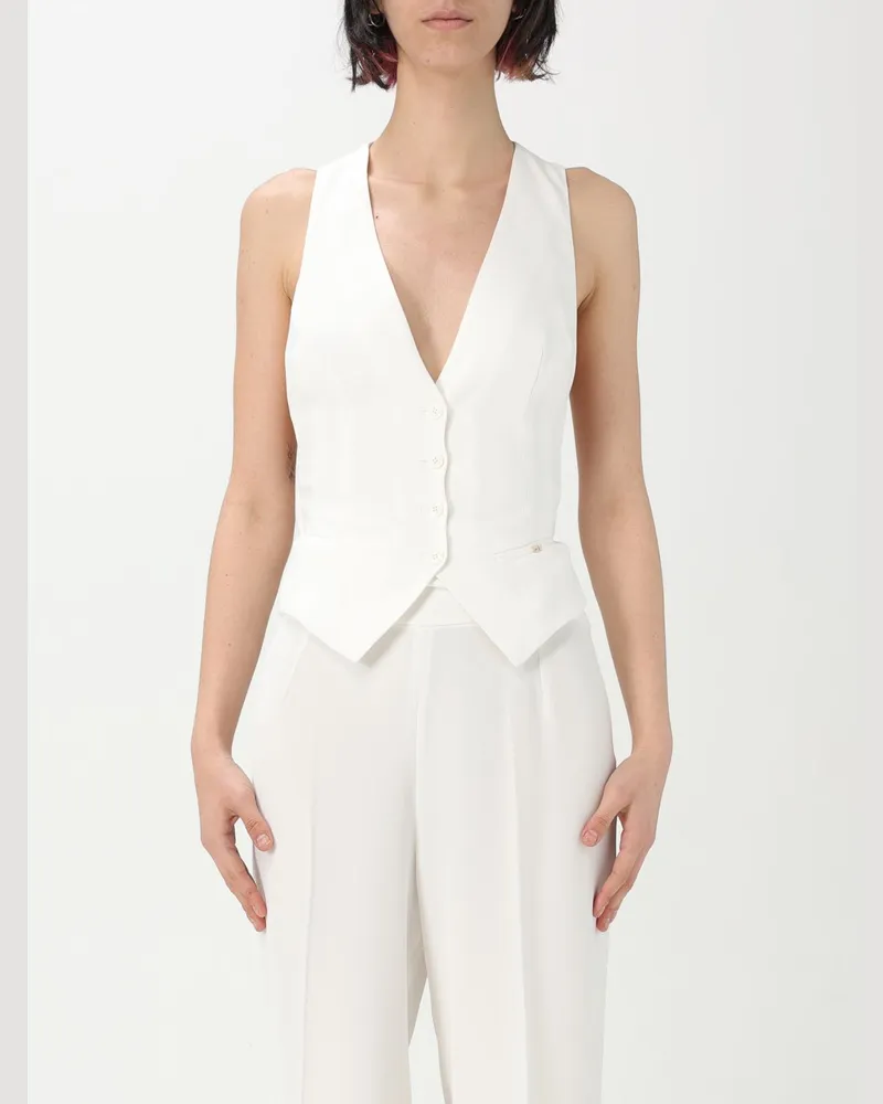 Elisabetta Franchi Jacke damen Weiß