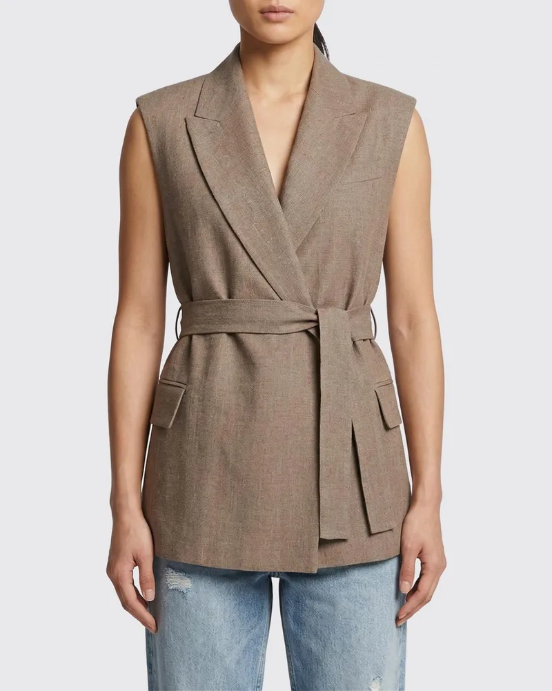 Brunello Cucinelli Blazer damen Puder