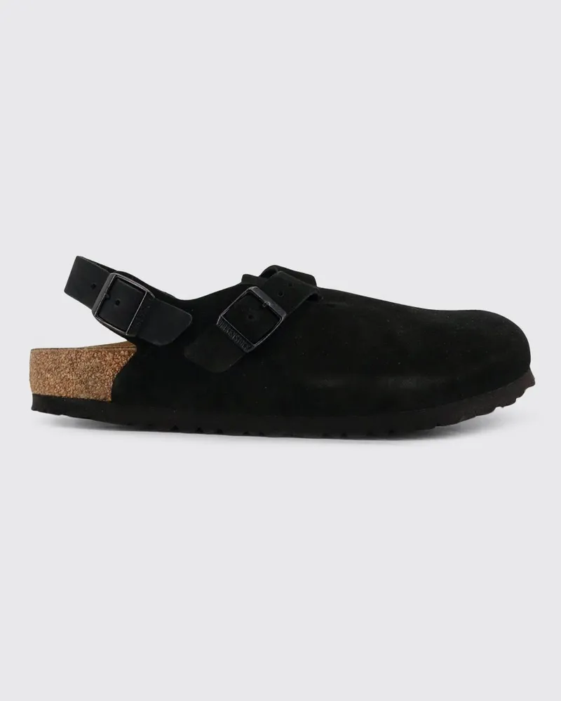 Birkenstock Tokio Wildleder-Mules Schwarz