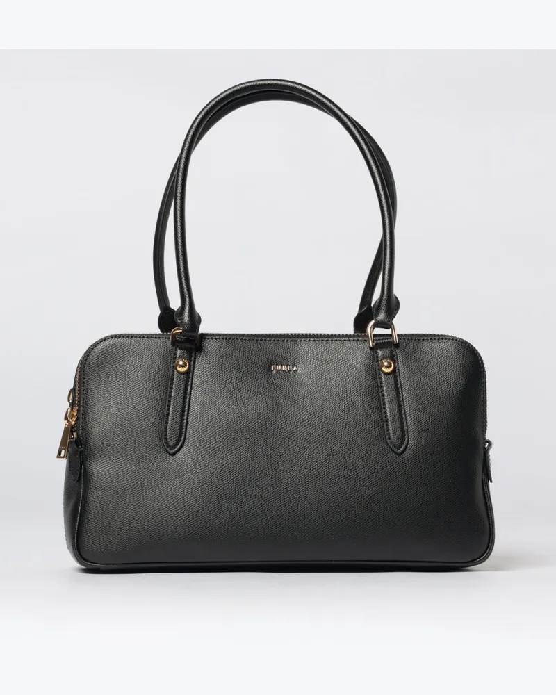 Furla Schultertasche damen Schwarz