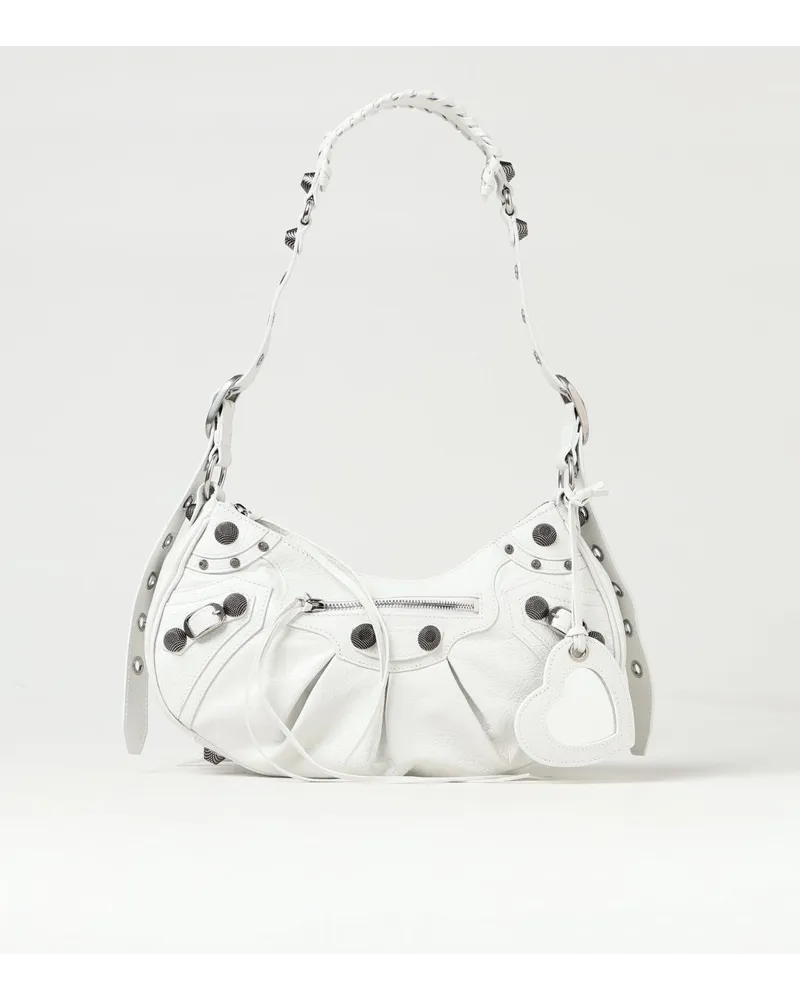 Balenciaga Schultertasche damen Weiß