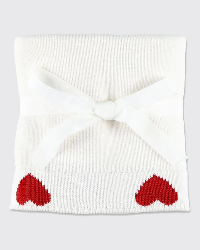Petit Bateau Decke kinder Weiß