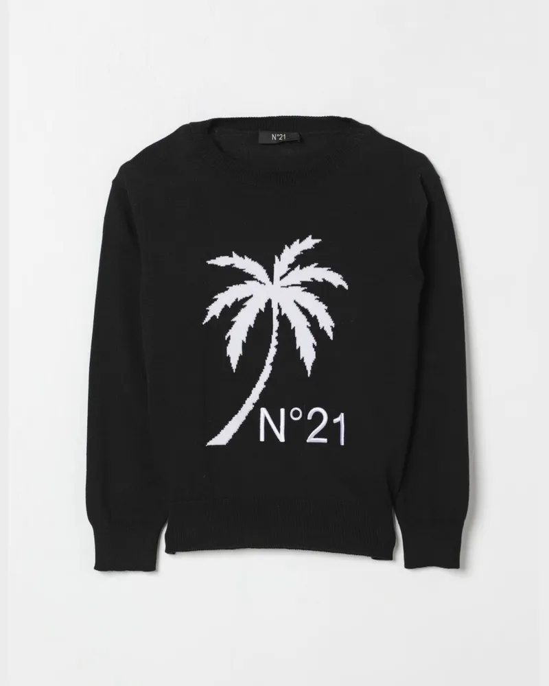 N° 21 Pullover kinder Schwarz