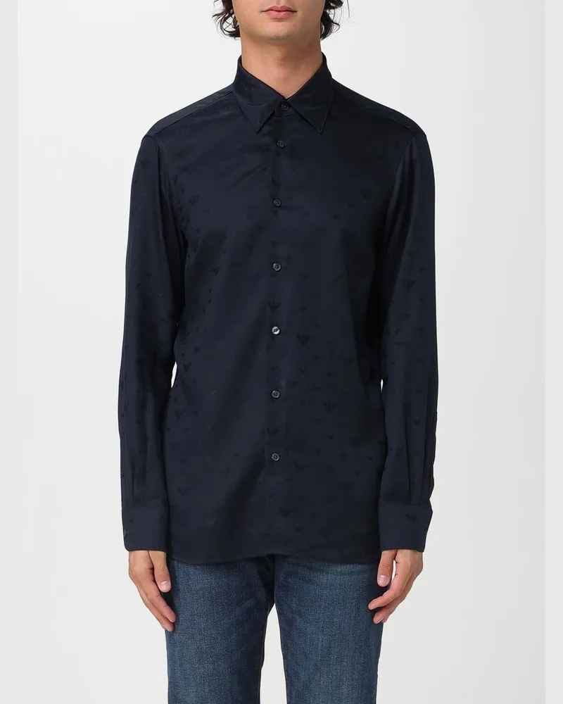 Emporio Armani Hemd herren Navy