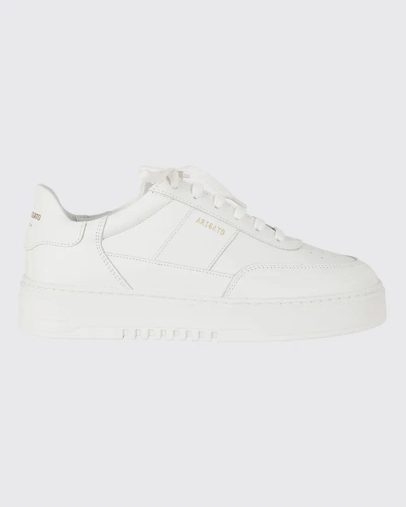 Axel Arigato Orbit Vintage Sneaker aus Kalbsleder mit perforierter Zehenkappe Weiß