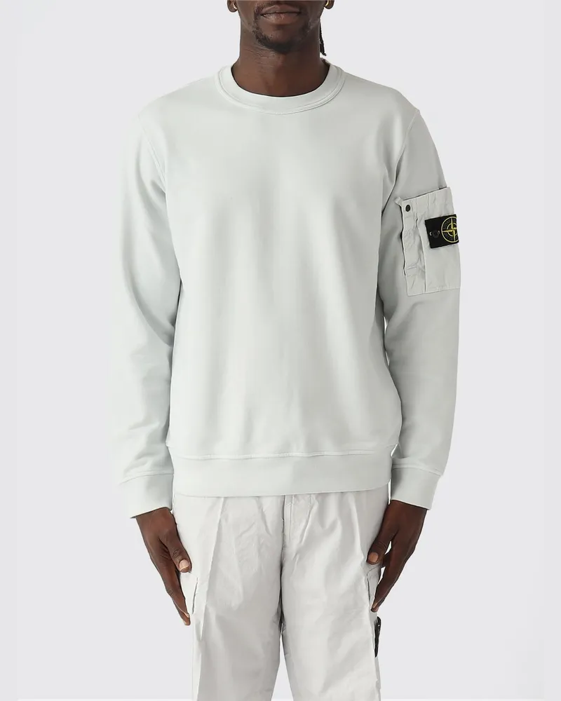Stone Island Sweatshirt herren Himmelblau