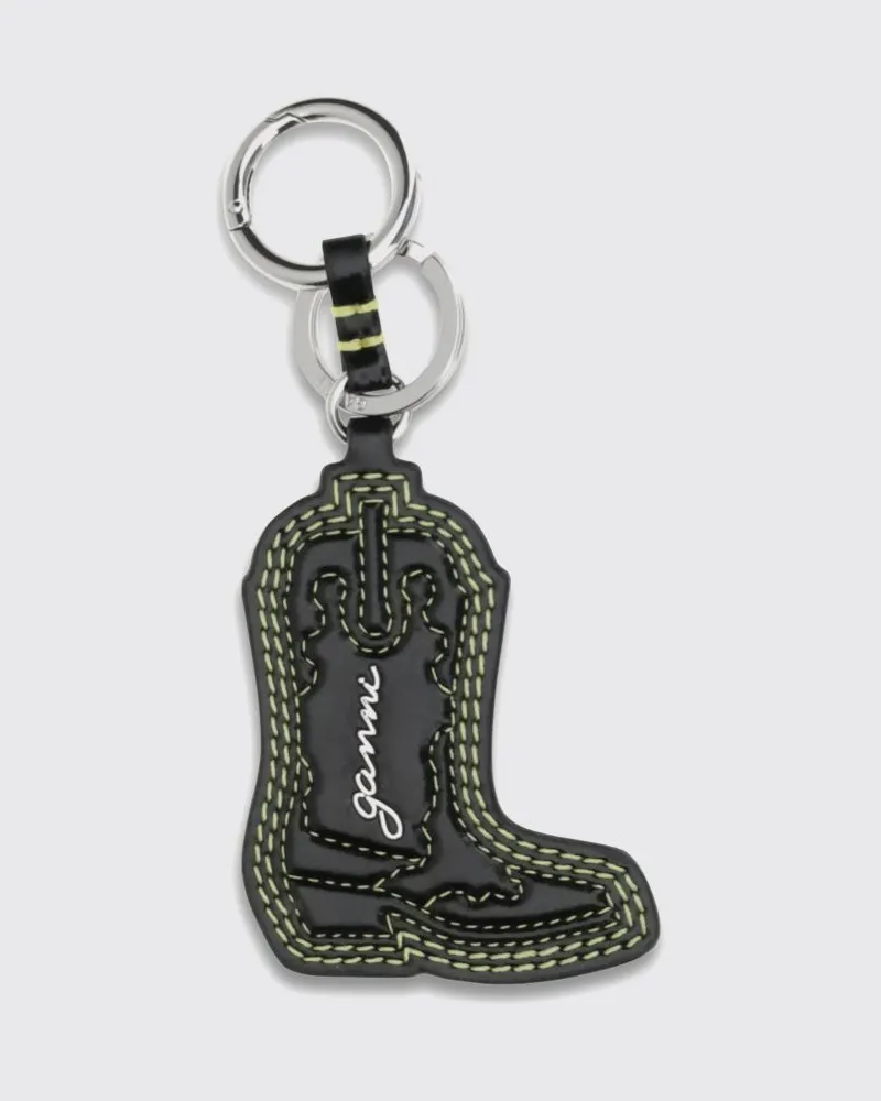 Ganni Schlüsselanhänger damen Gelb