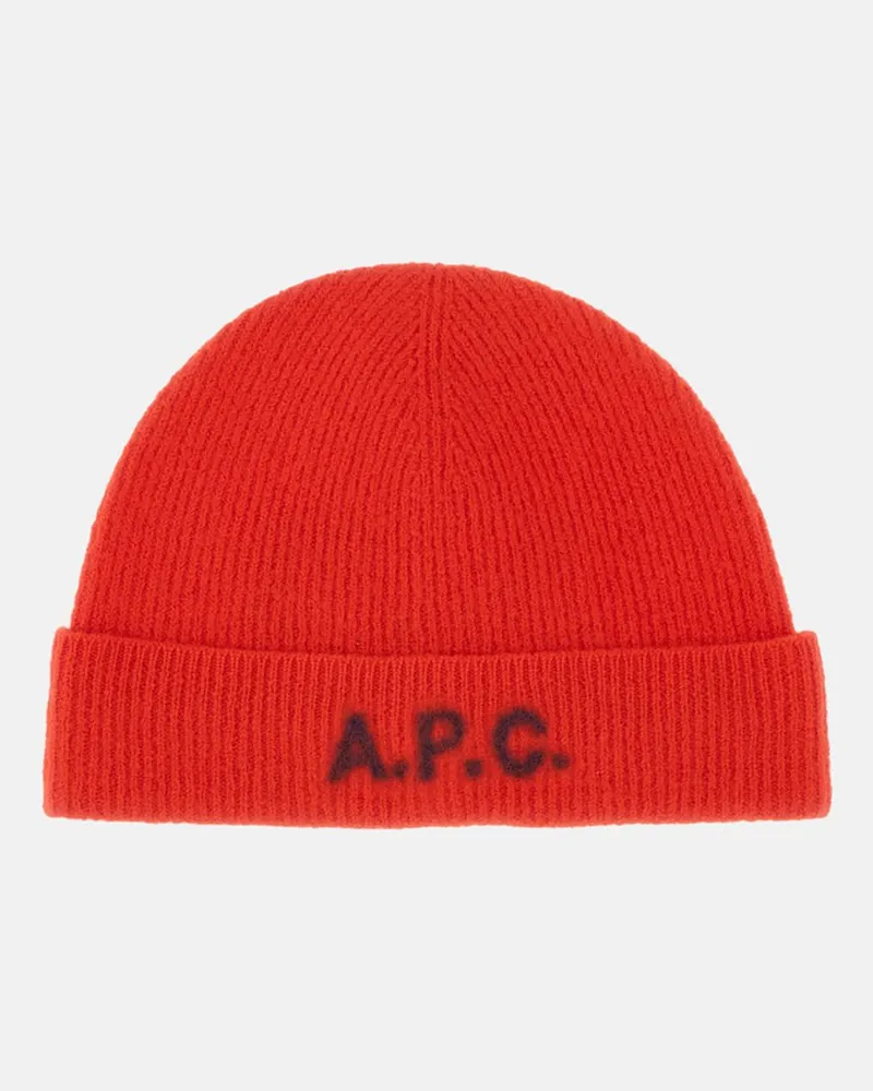 A.P.C. Hut herren Rot