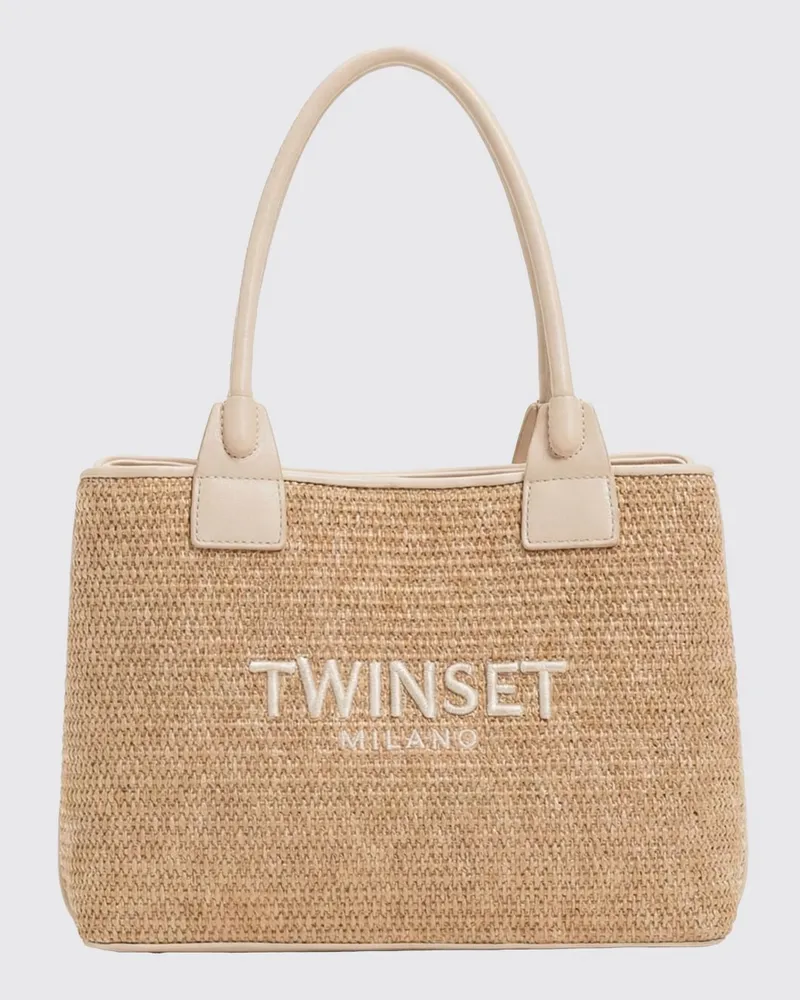 Twin-Set Handtasche damen Sand