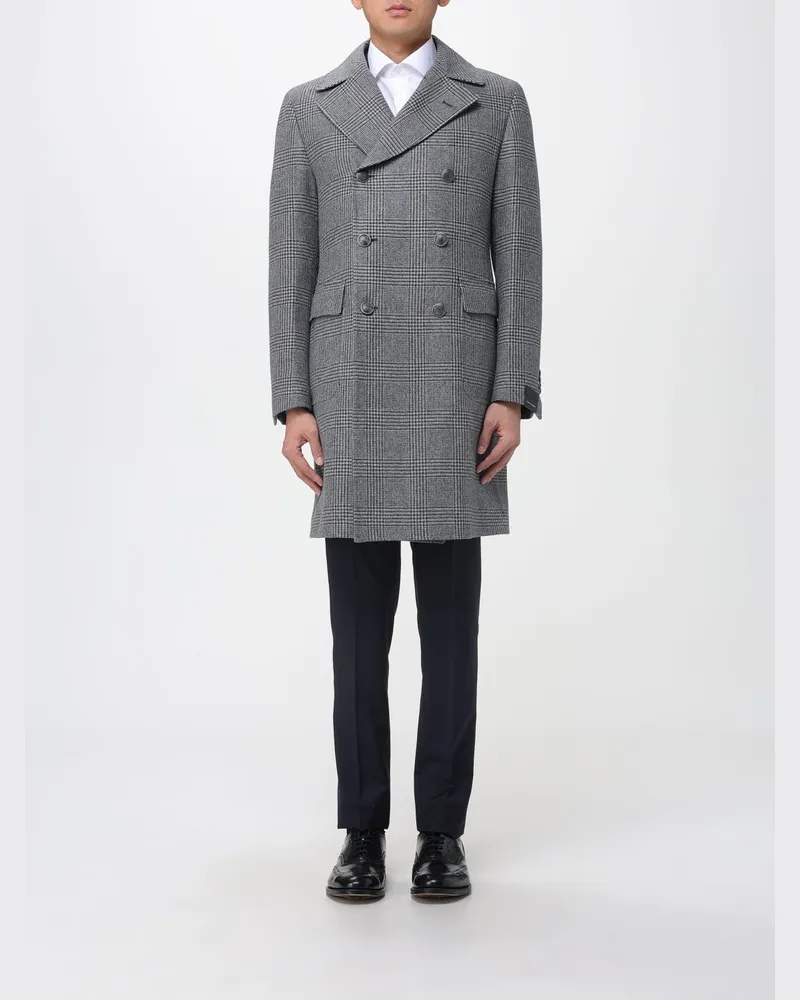 Tagliatore Mantel herren Grau