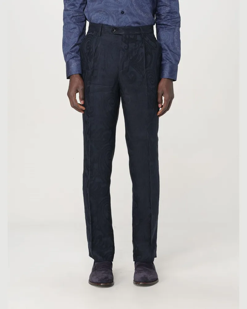 Etro Hose herren Blau