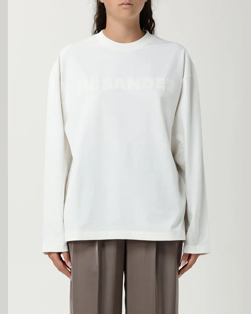 Jil Sander T-shirt damen Weiß