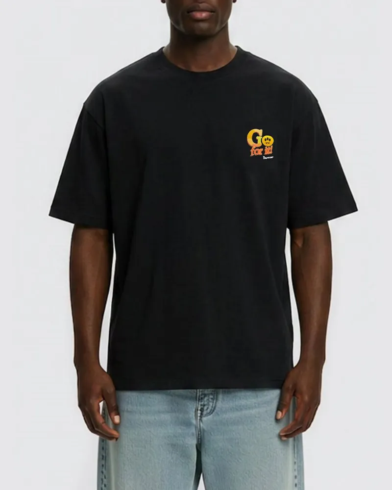 BARROW T-shirt herren Schwarz