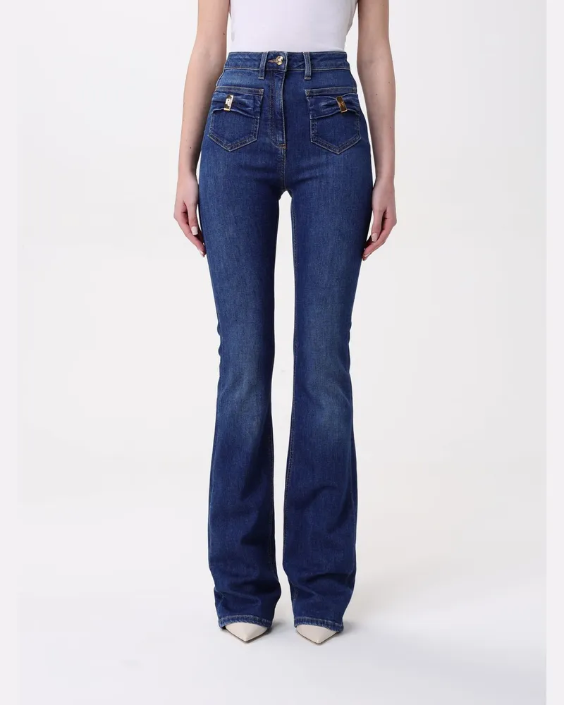 Elisabetta Franchi Hose damen Blau