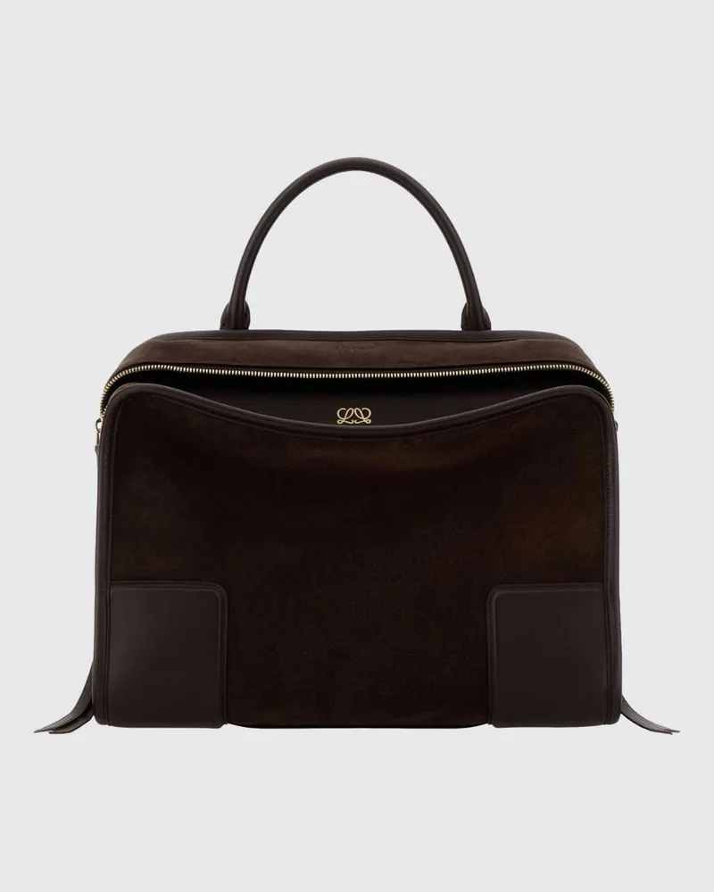 Loewe Amazona 180 Tasche aus Wildleder Beige