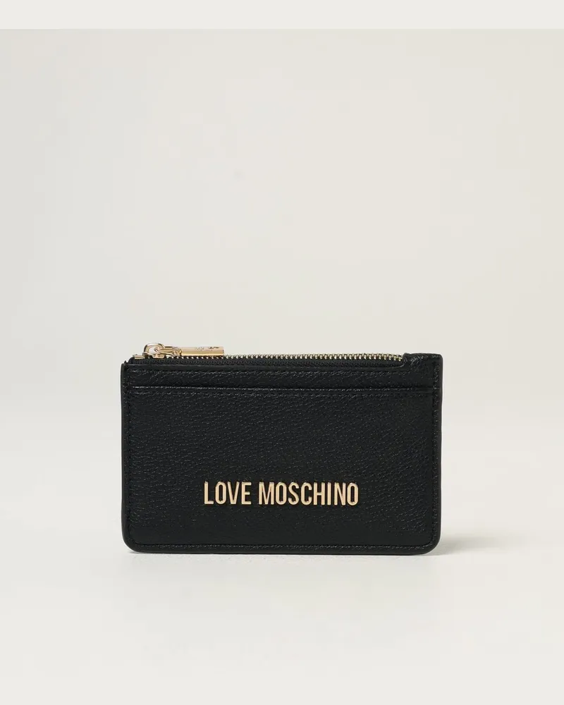 Moschino Geldbörsen damen Schwarz