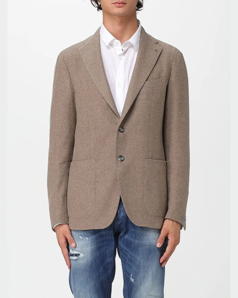 Tagliatore Blazer herren Taubengrau
