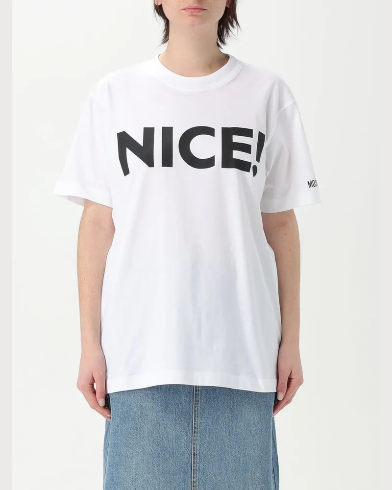 Moschino T-shirt damen Weiß