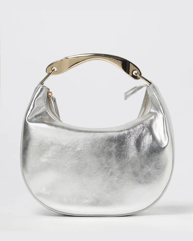 Twin-Set Schultertasche damen Silber