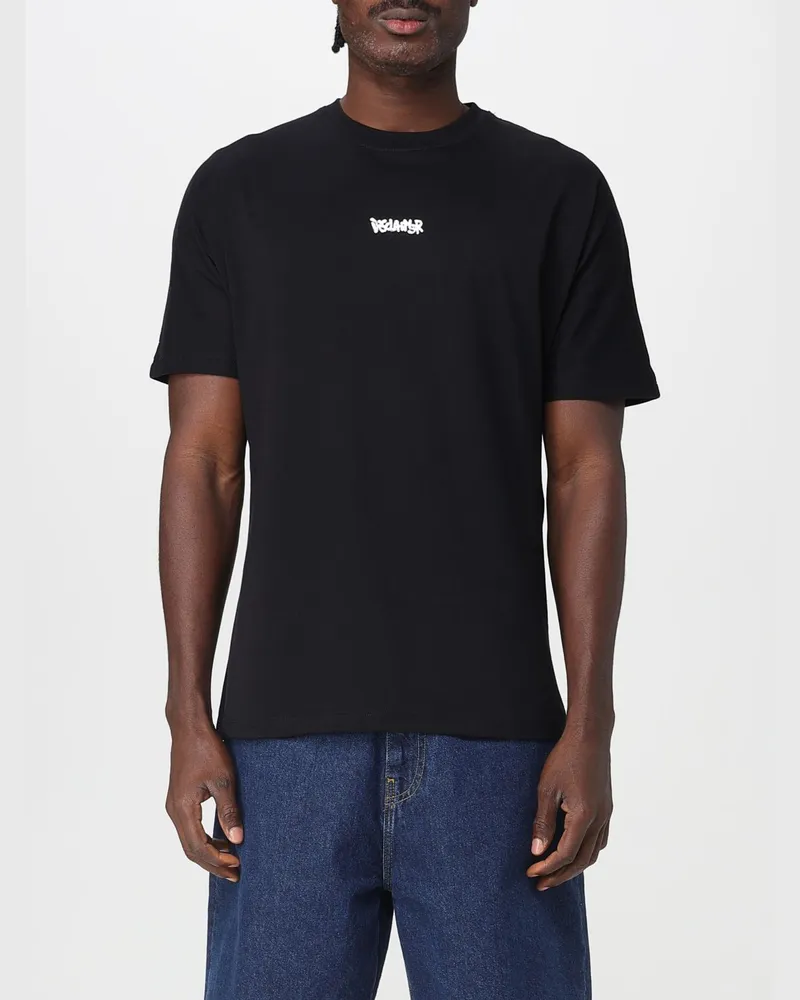 DISCLAIMER T-shirt herren Schwarz
