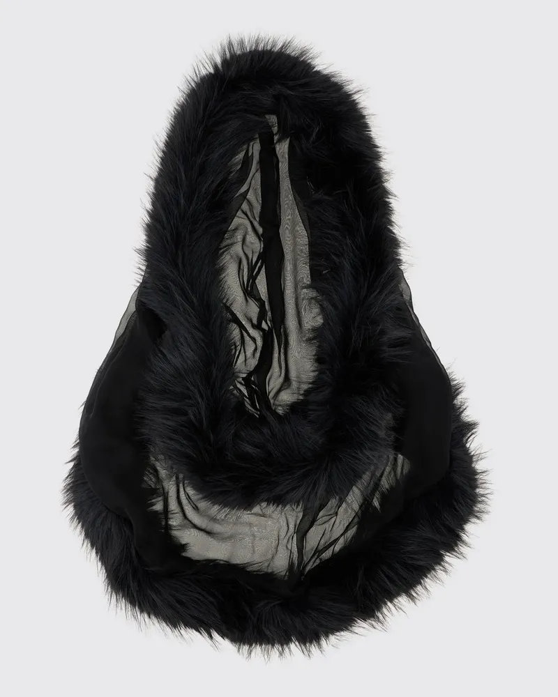 Dsquared2 Seidentuch damen Schwarz