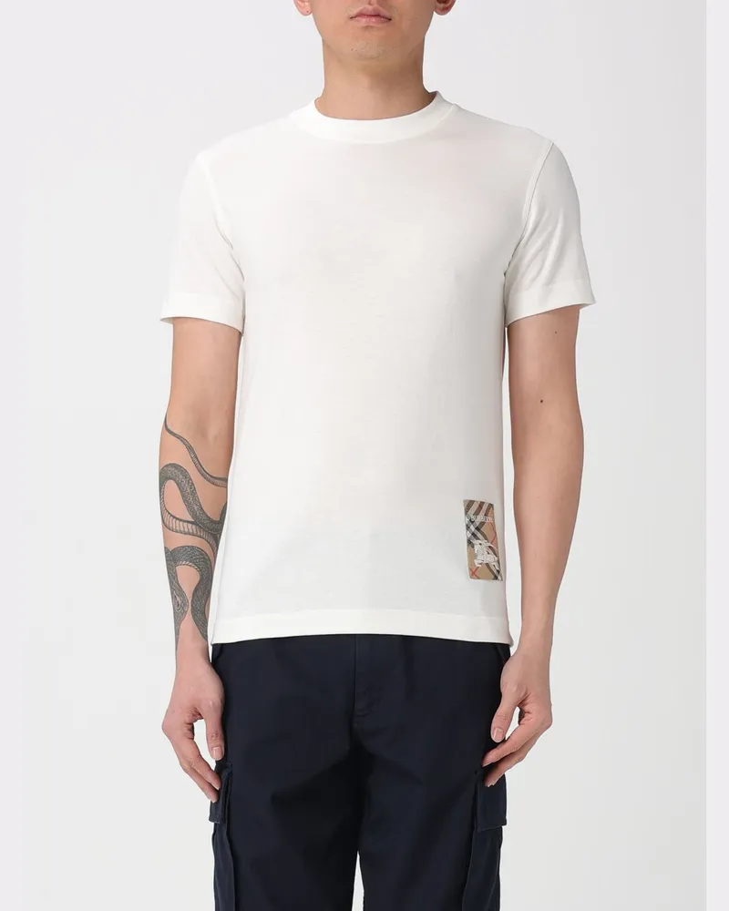 Burberry T-shirt herren Weiß