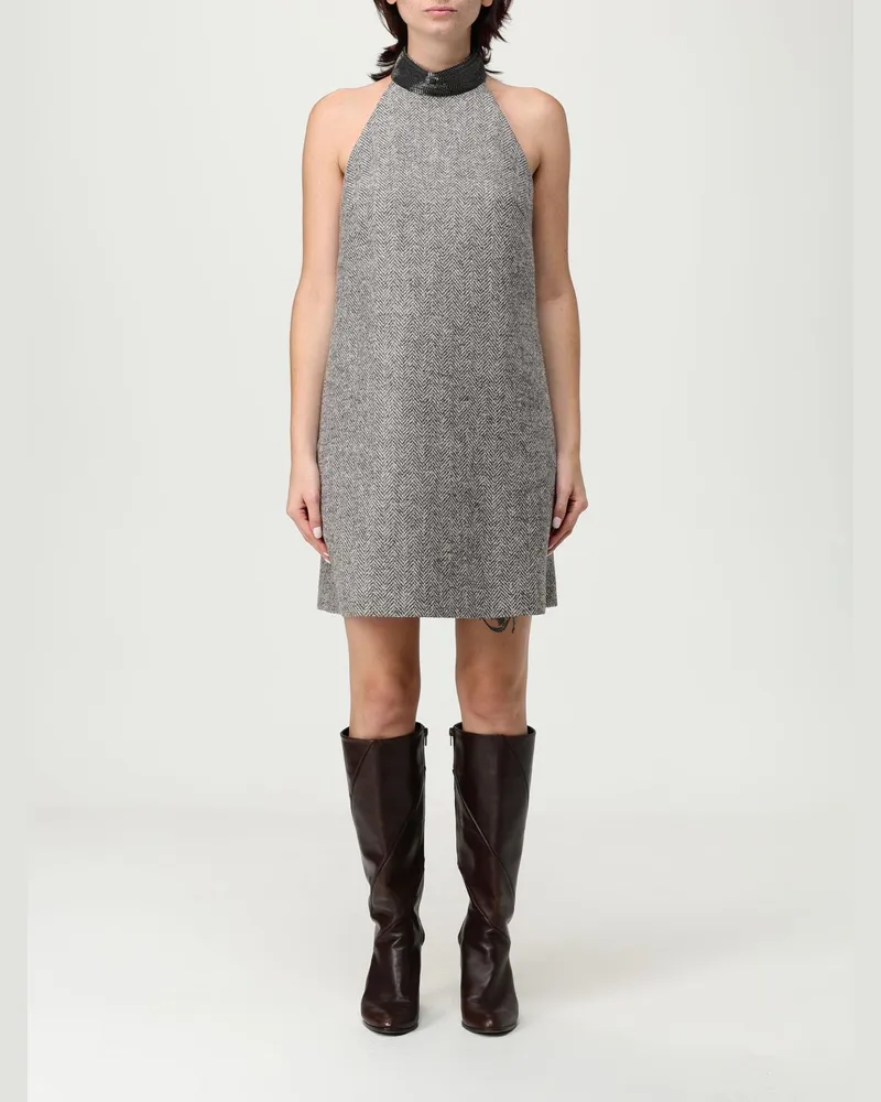 Brunello Cucinelli Kleider damen Braun