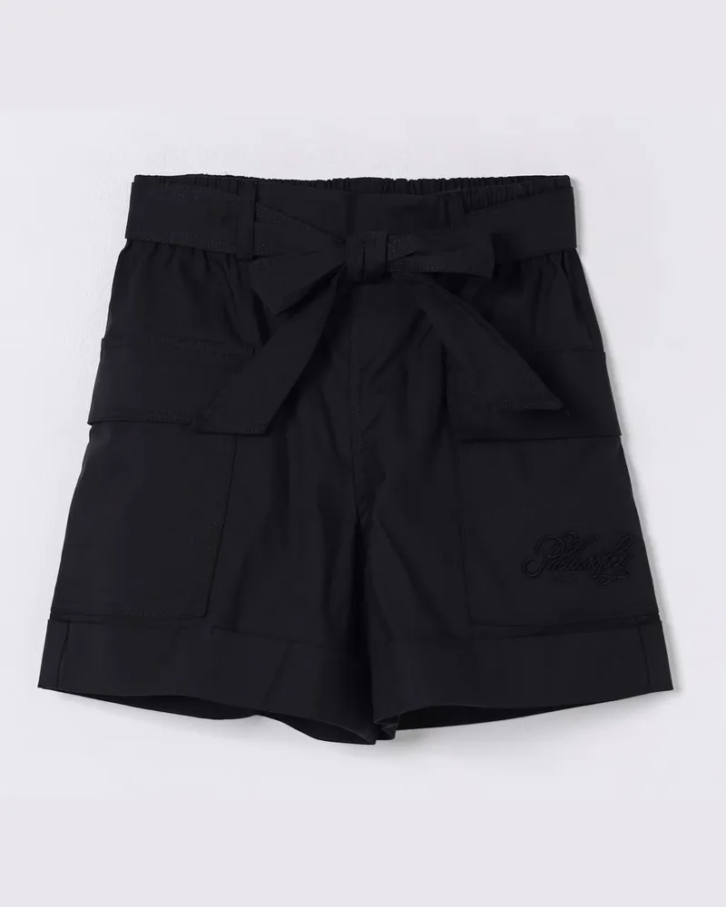 Philosophy Di Lorenzo Serafini Shorts kinder Schwarz