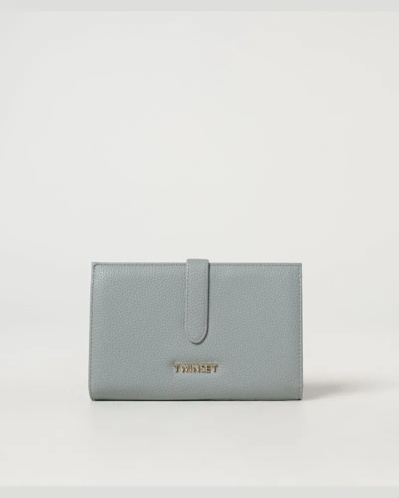 Twin-Set Geldbeutel damen Hellblau