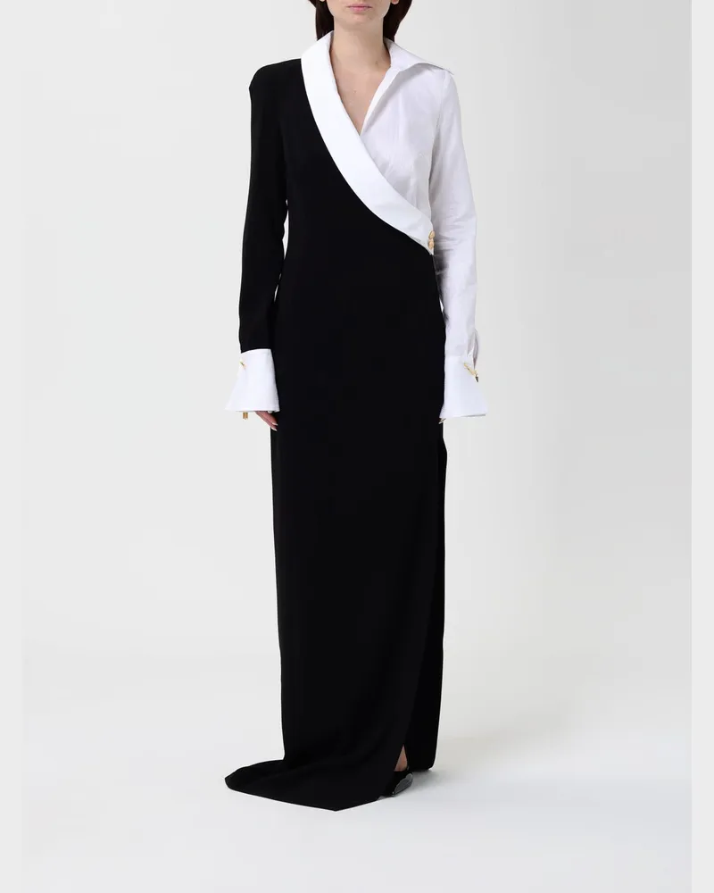 Elisabetta Franchi Kleider damen Schwarz