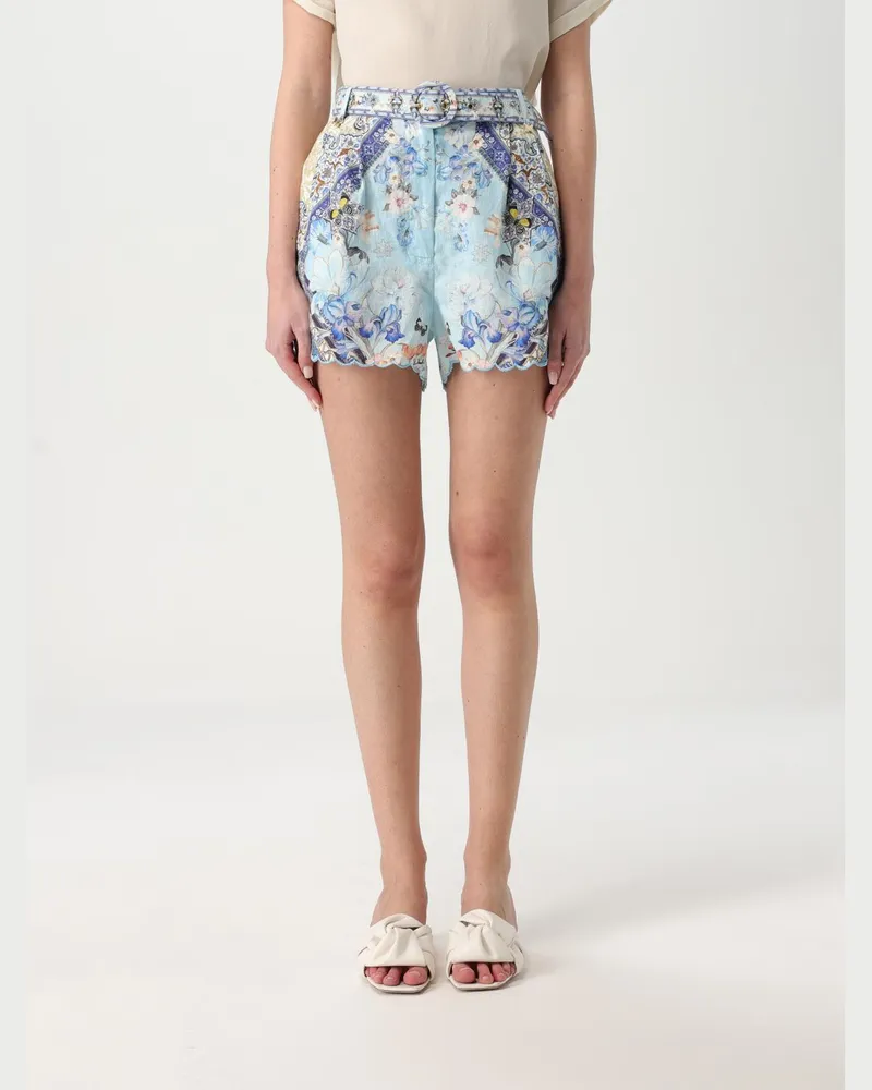 Camilla Shorts damen Blau