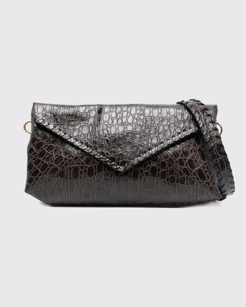 Dries van Noten Schultertasche damen Braun