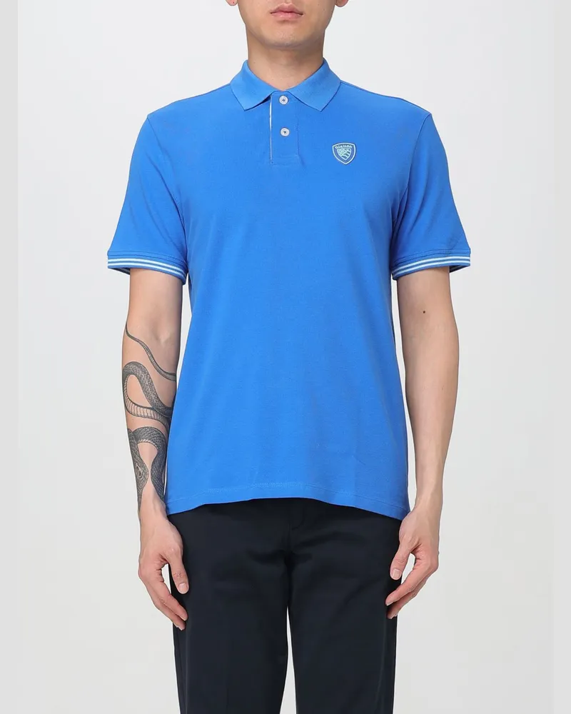 Blauer Polo herren Royal