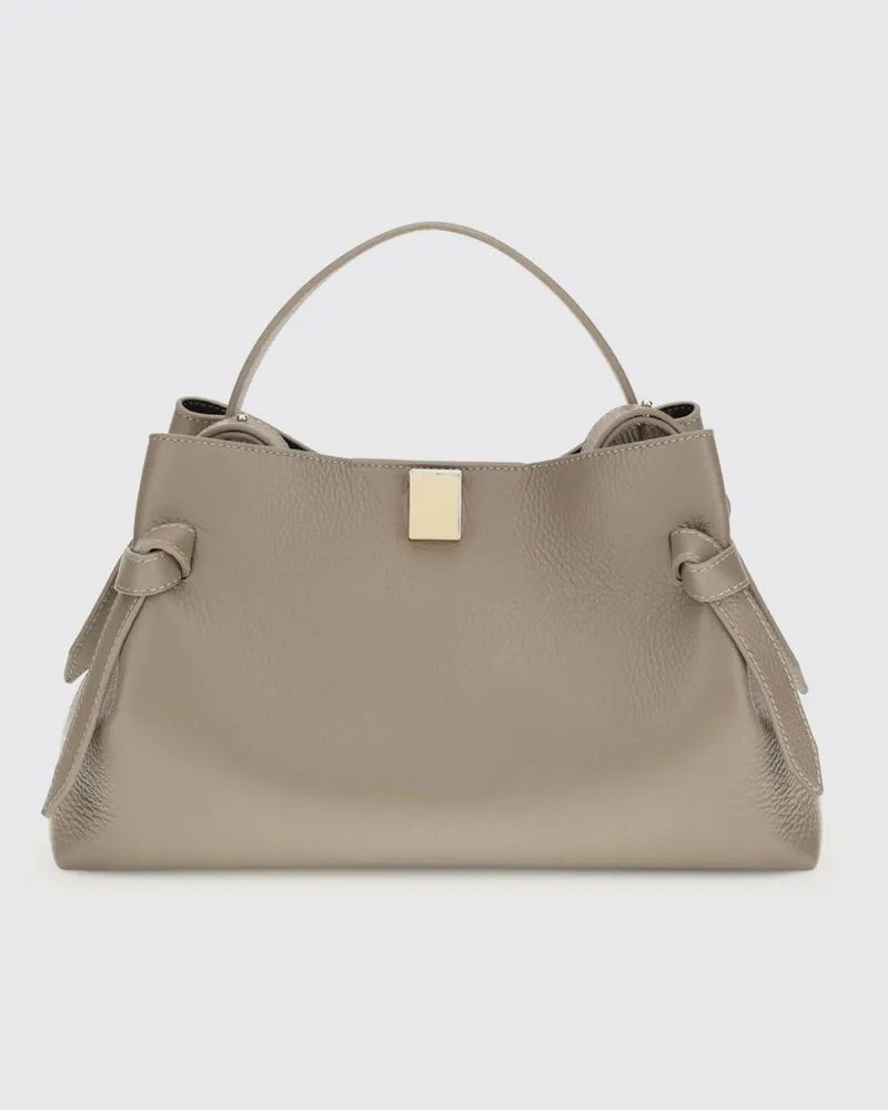 YUZEFI Handtasche damen Taubengrau