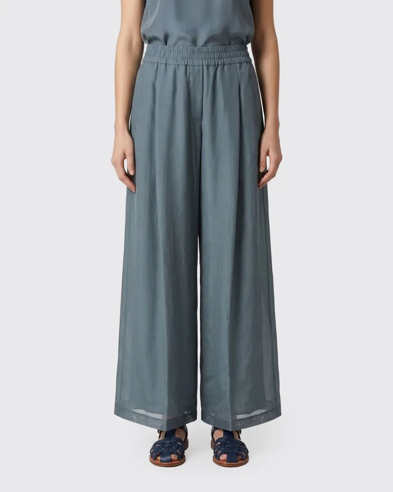 Brunello Cucinelli Hose damen Blau