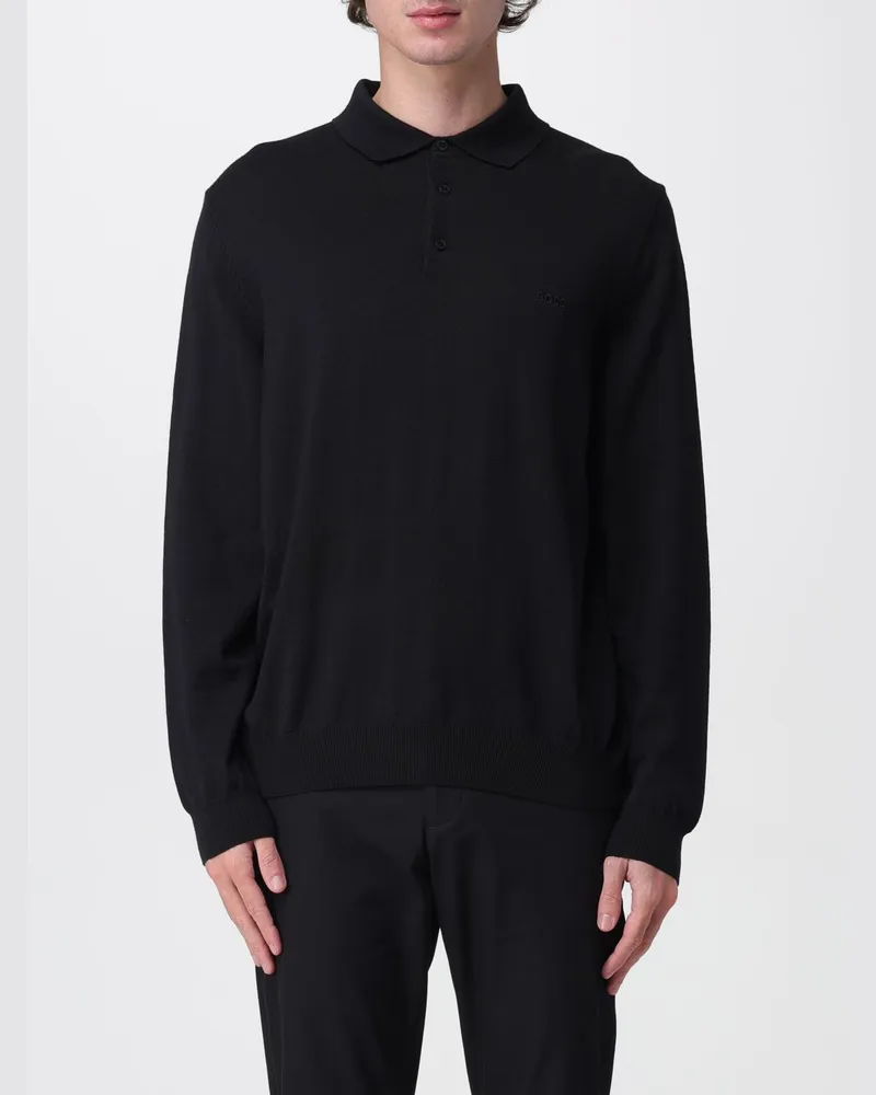 HUGO BOSS Polo herren Schwarz