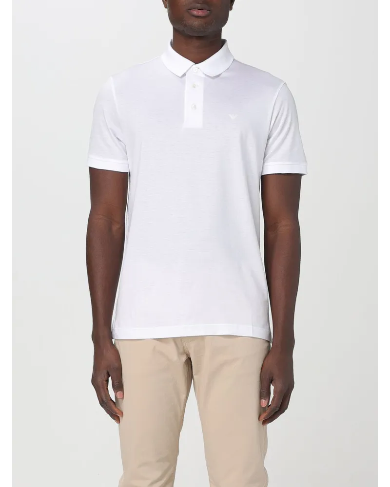 Emporio Armani Polo herren Weiß