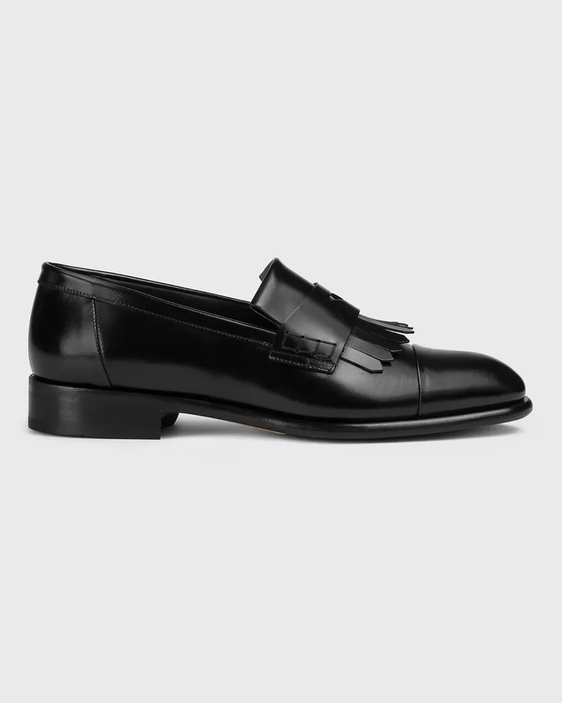 Doucal´s Mokassins herren Schwarz