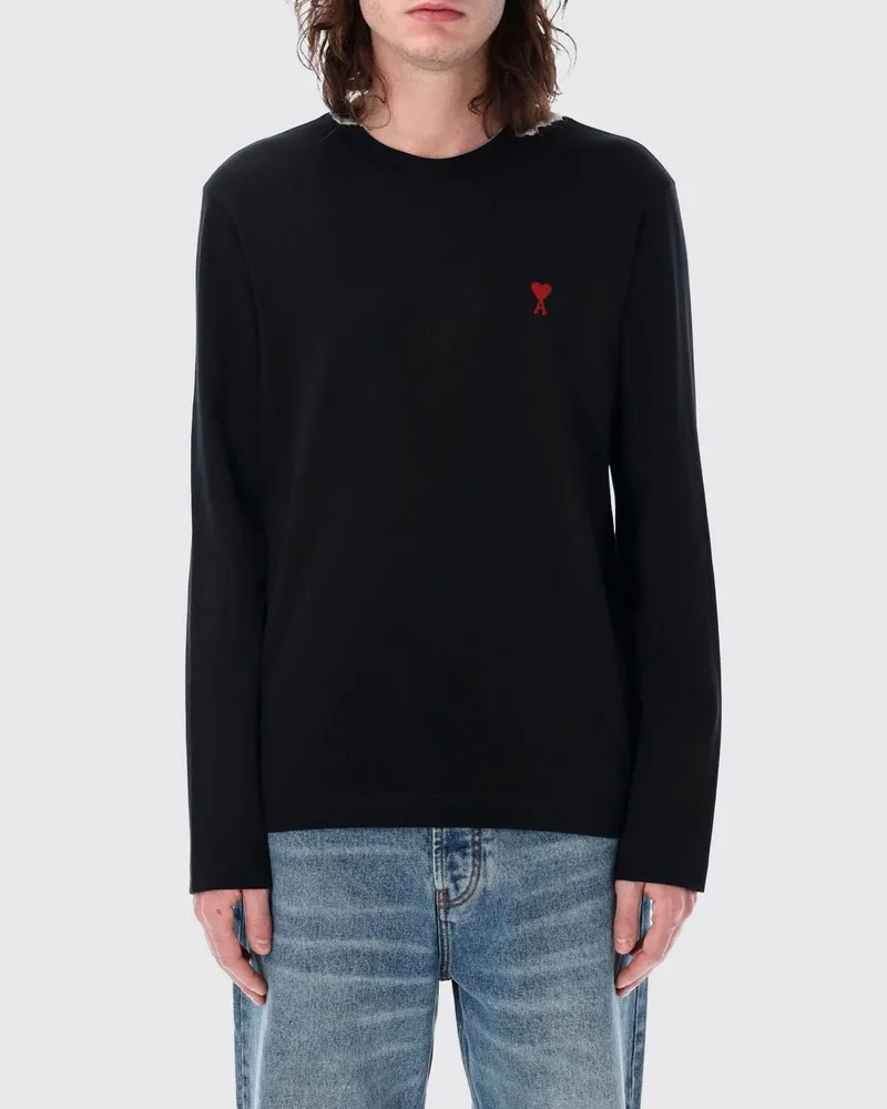 AMI Paris T-shirt herren Schwarz