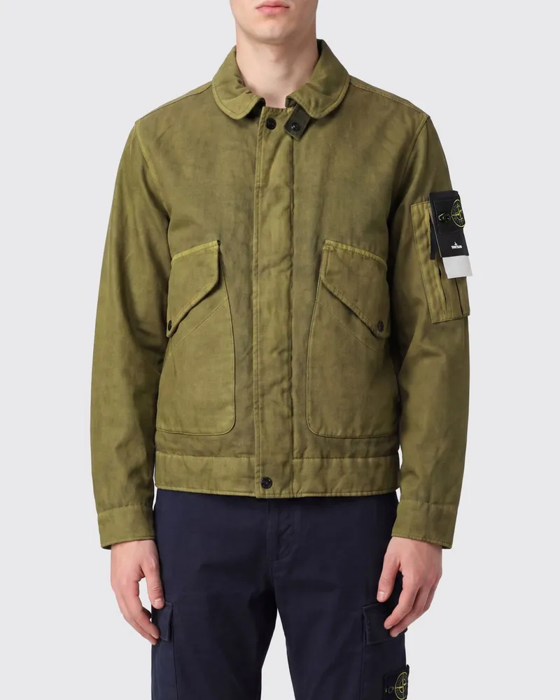 Stone Island Jacke herren Grün
