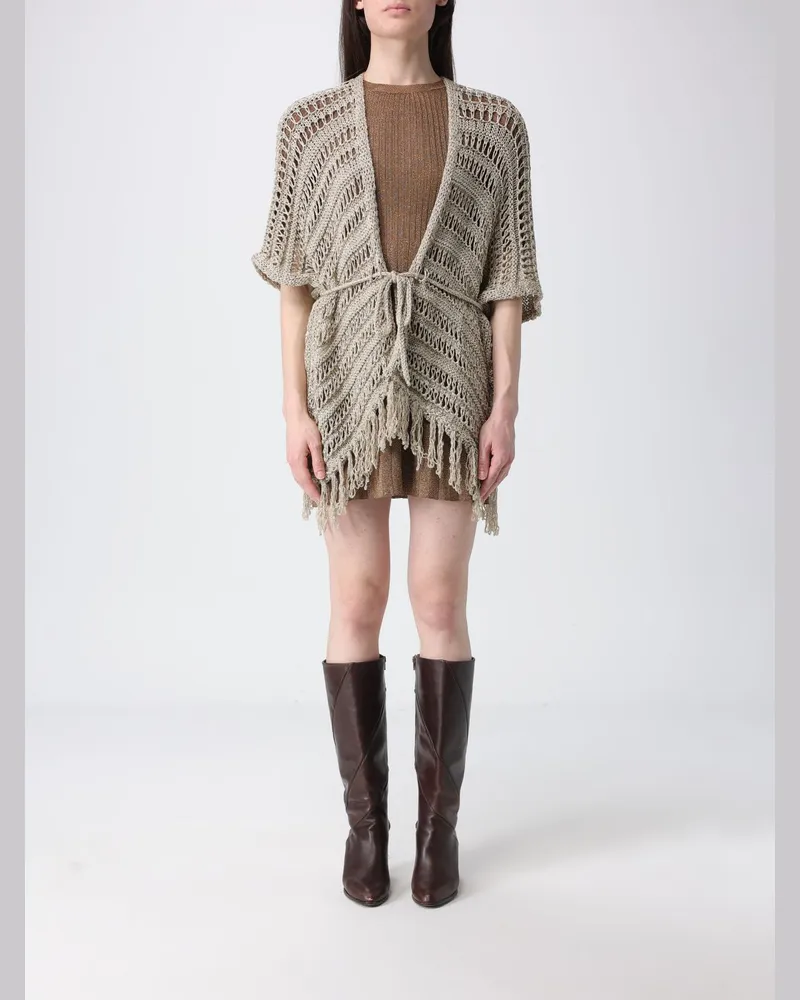 Twin-Set Kleid damen Gold