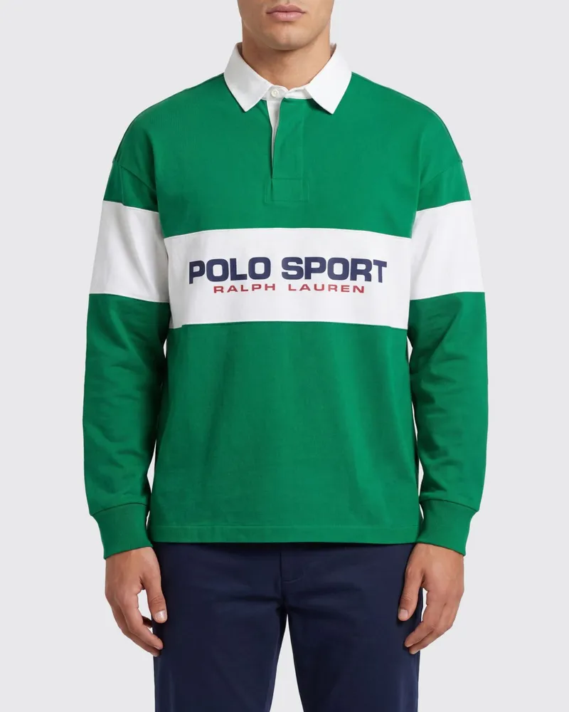 Ralph Lauren Baumwoll-Poloshirt mit Logo Grün