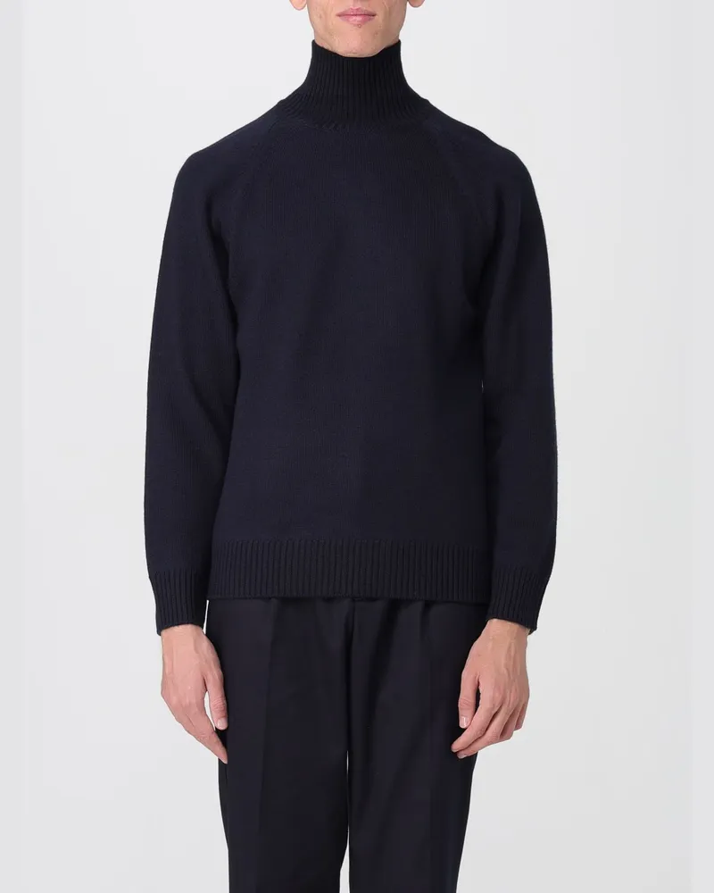 Paolo Pecora Milano Pullover herren Blau