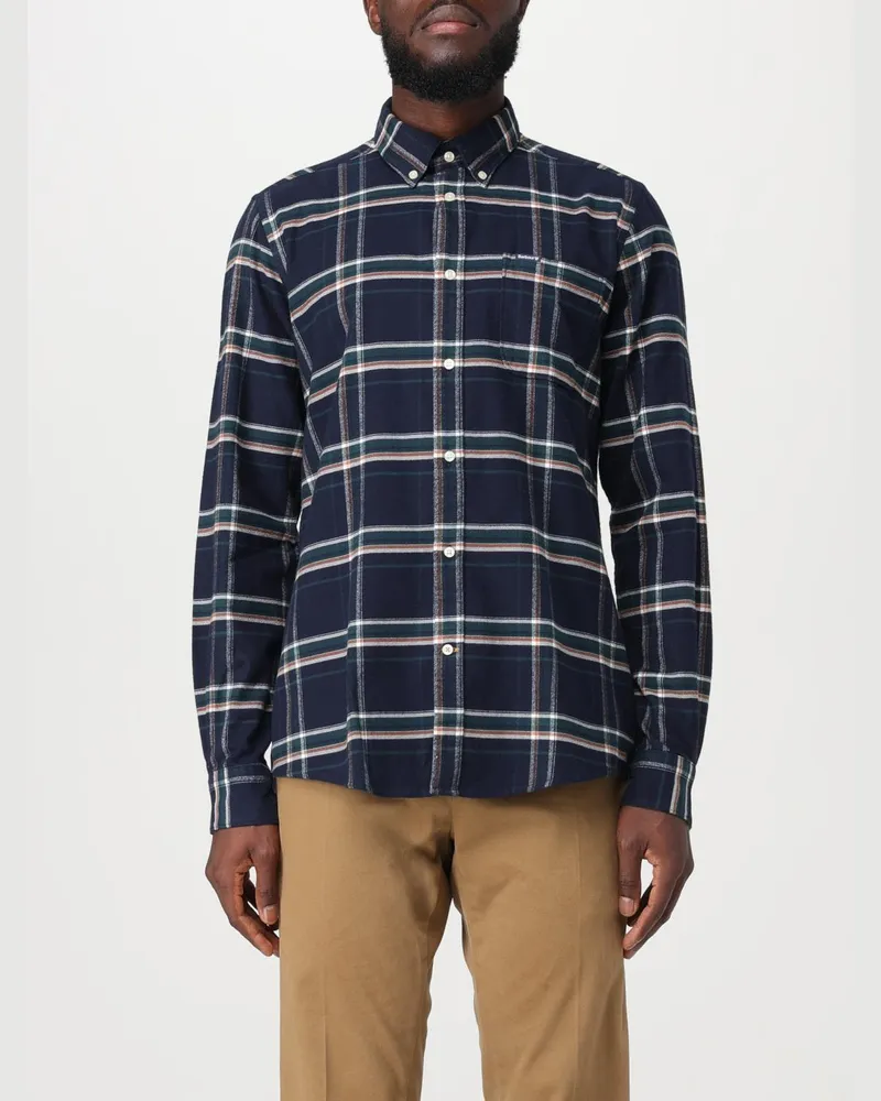 Barbour T-shirt herren Grau