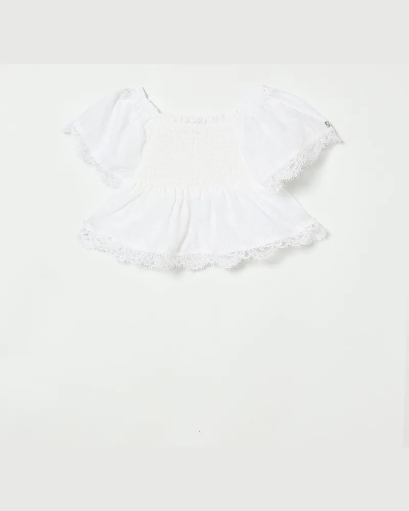 Ermanno Scervino Top kinder Weiß