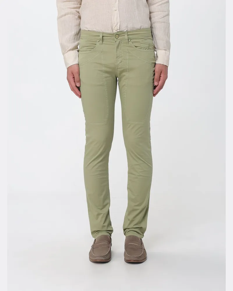 Jeckerson John Slim Fit Stretch-Baumwollhose Sage