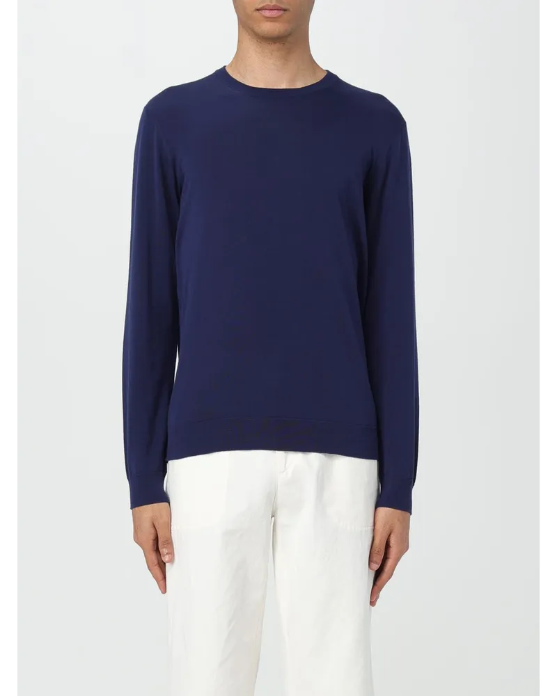 Drumohr  Pullover herren Blau