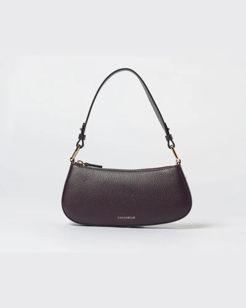 Coccinelle Schultertasche damen Pflaume